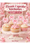 32 Piece Full Set Pink Bow Ribbon Birthday Decoration Set Banner+ Cake Picks+ Cupcake Decoration Set - 3