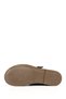 Women's Brown Suede Flat Sole Shoes - 6