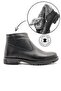 Genuine Leather Fur Thermo Sole Unisex Boots Water Resistant