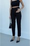 Mia Black High Waist Mom Trend Pants