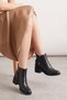 Vega Vera Women's Heeled Boots 0012124 Black Skin - 2