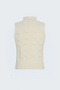 Braided Zero Sleeve Knitwear - Ecru - 4