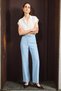 Accessory Detailed Trousers - Baby Blue
