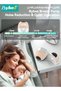 Wearable Breast Pump, Electric Breast Pump, Portable Hands-Free Breast Pump, Milk Collector with 30-Piece Breast Milk Bags & Storage Bag, 4 Modes & 12 Levels, Leak-Proof and Ultra-Quiet - 6