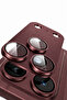 iPhone 17 Pro Max / 18 Pro Max Compatible Camera Lens Protector with Metal Frame Ar+Af Full Coverage Protective Glass