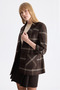 Foldable Sleeve Bag Pocket Jacket Brown - 2