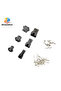 200PCS JST SM 2.54mm Pitch Connector Kit - 2/3/4/5Pin Male/Female Housing + Crimp Terminals for W... - 2