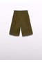 Girl's Midi Length Trousers Khaki - 3