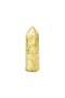 50-60mm 1pc Natural Crystal Point Citrine Healing Obelisk Yellow Quartz Wand Beautiful Ornament for - 7