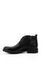 Men's Black Zippered Genuine Leather Classic Boots - 5