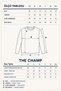 Women's Oversize Sweatshirt Amore Printed with Shardonlu Pattern in Black – Crew Neck, 3 Thread Shardonlu - 7