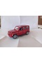Benz G63 Amg Red Metal Car - 3
