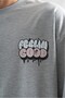 Feelin Good Oversize Long Sleeve Gray Men's T-Shirt - 2