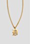 316L Steel Gothic D Letter Necklace Ka1103Al - 3