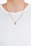 Gothic Letter K Necklace - 316L Steel Ka1107Al