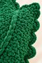 Handmade Knitted Plane Leaf Decorative Cushion - 3