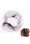 144 Pieces Hair Nets Invisible Elastic Edge Mesh Nylon Invisible Hairnet Breathable BLACK - 3