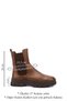 Women's Tan Floater Rubber Sole Genuine Leather Chelsea Boots - 2