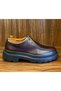 Genuine Leather Brown Handmade Casual Men's Shoes 1308-11 - 5