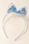 Blue Children's Crown with Bow Detail - 3