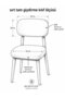 Chair Cover, High Quality Bohemian Style, Elastic, Kitchen Chair Cover, Pack of 6, Full Coverage, Fits Both Bottom and Top. - 2