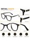 MoreMe Men Eyeglasses | Lightweight Fashion Frame | Model 1624 C01 - 7