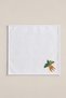 4 Piece 2-Person Carrot Garden Embroidered Tableware Set (2 American Placemats 43X30 + 2 Napkins 30X30) - 7
