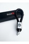 Volkswagen Black Leather Braided Keychain - Vw Golf Polo Passat Tiguan Accessory