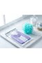 Set of 2 Microfiber Bath Scrub (1 Piece) + Top Fi̇le Bath Wash Cloth Deep Skin Care Gentle Exfoliation and Effective Purification