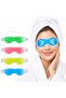 Hot Cold Thermogel Eye Mask Puffiness Relief for Under-Eye Bags Thermogel Sleep Patch 1Pcs - 4