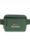 Playstation Logo White Waist Bag Green Color