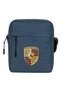 Porsche Logo Shoulder Bag Navy Blue Color