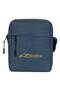 Alpinestars Logo Gold Shoulder Bag Navy Blue Color