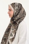 Eflin Pattern Cotton Shawl - 2