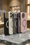 iPhone 14 Promax Compatible Black Luxury Magsafe Premium Crystal Stone Sparkling Case - 2