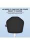 Black Headphone Storage Case For Lenovo GM2 PRO Wireless Headset Cover Silicone Carry Bag Shockproof - 5