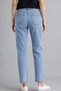 Women's High Waist Boyfriend Denim Pants - 5