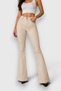 Women's Spanish Flare Jean High Waist Slimming Denim Pants