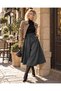 Women's Clothing New Season Waist Detailed Balloon Skirt Maxi Box Black Color