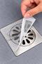 10Pcs Adhesive Disposable Sink Bathroom Kitchen Shower Drain Hair Hair Feather Catcher Wire Strainer