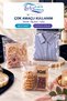 25X30+5 cm Transparent Gelatin Tape Bag 100 Pcs |   Dowry Bag Adhesive Packaging Bag - 5