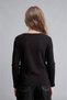 Okul Fitted Crew Neck Heart Patterned Ribbed Camisole Long Sleeve T-Shirt Girls I2626A826Au - 5