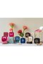 Mini Square Velvet Jewelry Case & Travel Jewelry Organizer - Butterfly Embroidery Detail - 6.5X6.5X4 cm - 6