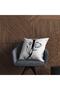 Lettered Throw Pillow Pillow Case - Letter J - 43x43 Cm - 3