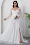 Sweetheart Neckline Long Sleeve Lace Dress Ecr5733 - 4
