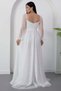 Sweetheart Neckline Long Sleeve Lace Dress Ecr5733 - 7