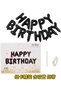 Happy Birthday Balloon Banner,16 Inch 3D Aluminum Foil Inflatable Letter Kit,Party Decoration Set for Kids and Grown-up - 7