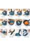 9-in-1 Vegetable Chopper and Food Slicer with Container,Multifunctional Kitchen Cutter for Dicing,Shredding,and Grating,Stainless Steel Blades - 6