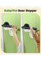 Child Safety Door Handle Lock,Durable ABS Plastic Baby Proofing Stopper for Bedrooms and Home Security,White - 5