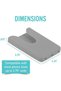 Silicone Phone Holder Charm for Beach Bags,Universal Soft Silicone Insert Accessory for iPhone and Android,Grey - 5